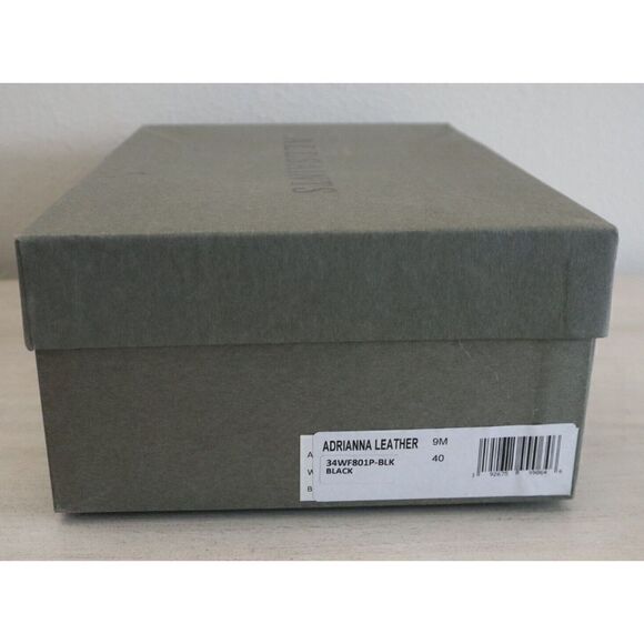 ALLSAINTS 34WF801P Women's Sz 9M Black Adrianna Leather Studded Heels Pumps - Picture 13 of 13